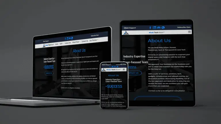 KhulaTechKnow - Launched April 2022 - I was the sole DevOps for this site